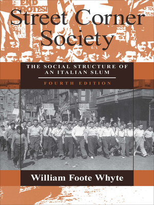 cover image of Street Corner Society
